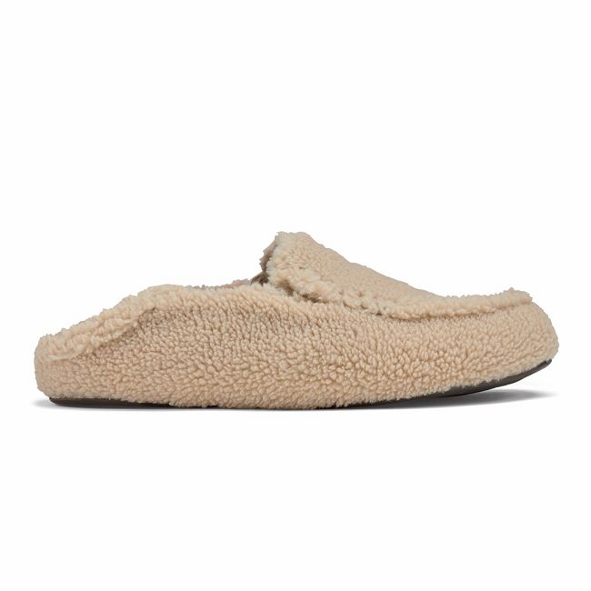 Olukai Women's Nohea Heu Slipper - Sandbar US627-430